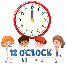 twelve o'clock
